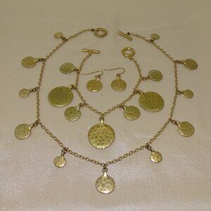 RARE VINTAGE RALPH LOREN GRAND PARUE HAMMERED COINS MARKED "RLL"